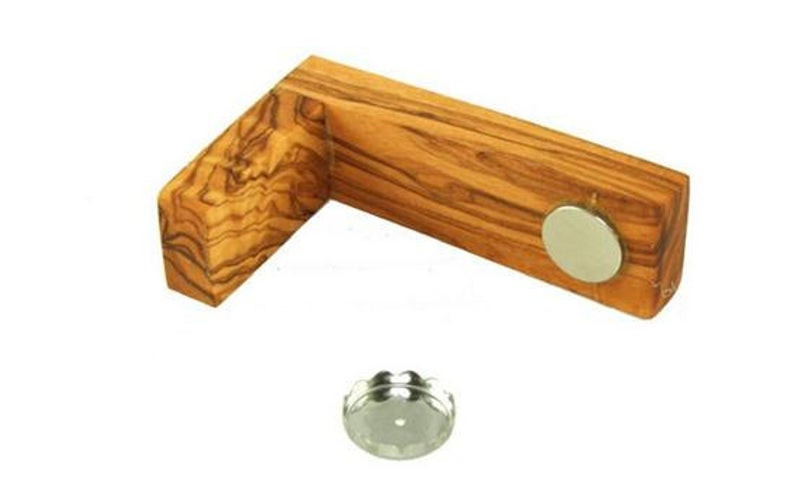Magnetseifenhalter aus Olivenholz