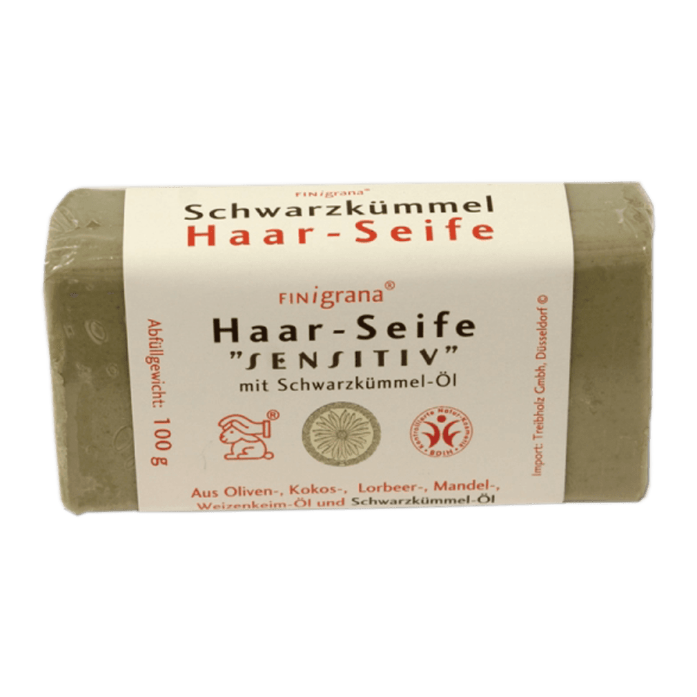 Aleppo Haarseife sensitiv mit Schwarzkümmelöl
