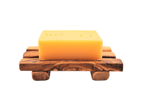 Seifenablage "Palette" aus Olivenholz