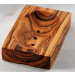 Seifenschale aus Olivenholz eckig klein