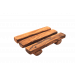Seifenablage "Palette" aus Olivenholz